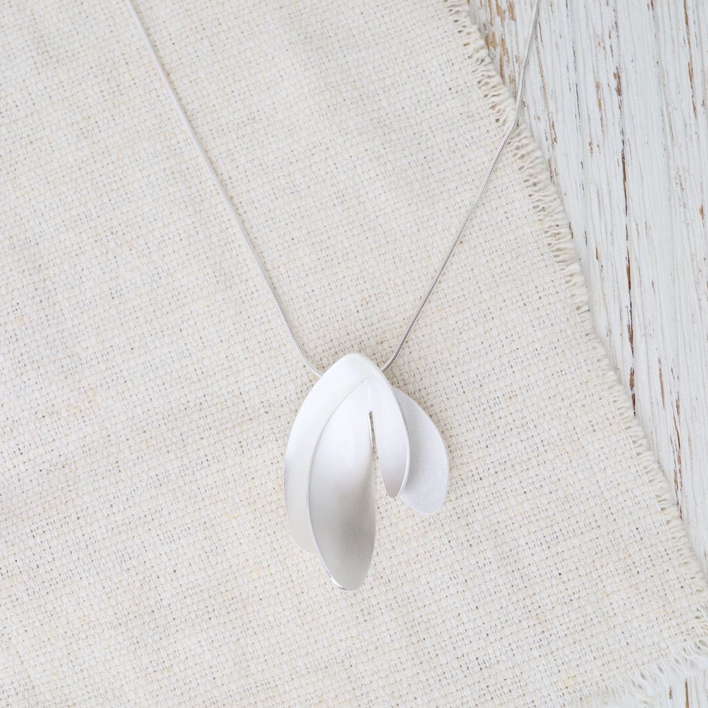 NKL Maple Seed Pendant Necklace