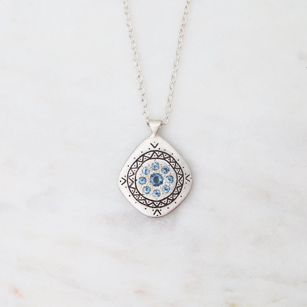 NKL Memories Pendant in Aquamarine