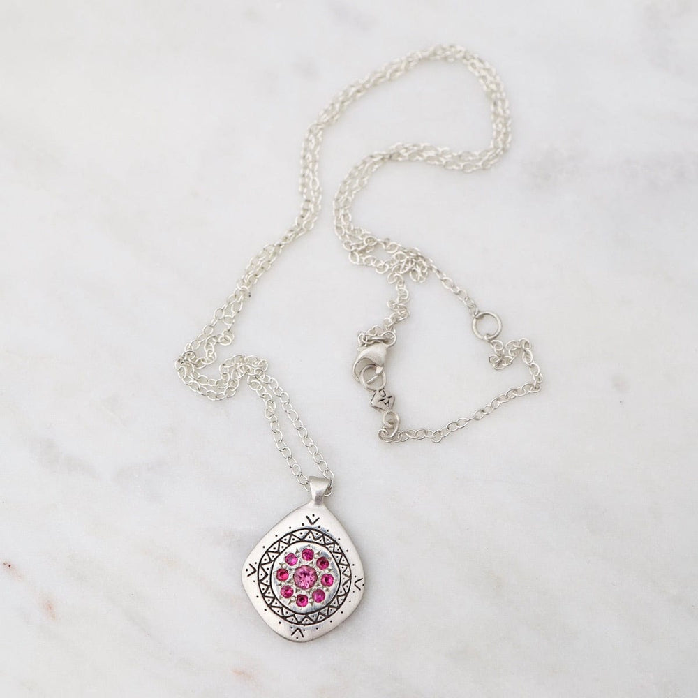 
                  
                    NKL Memories Pendant in Pink Tourmaline & Ruby
                  
                