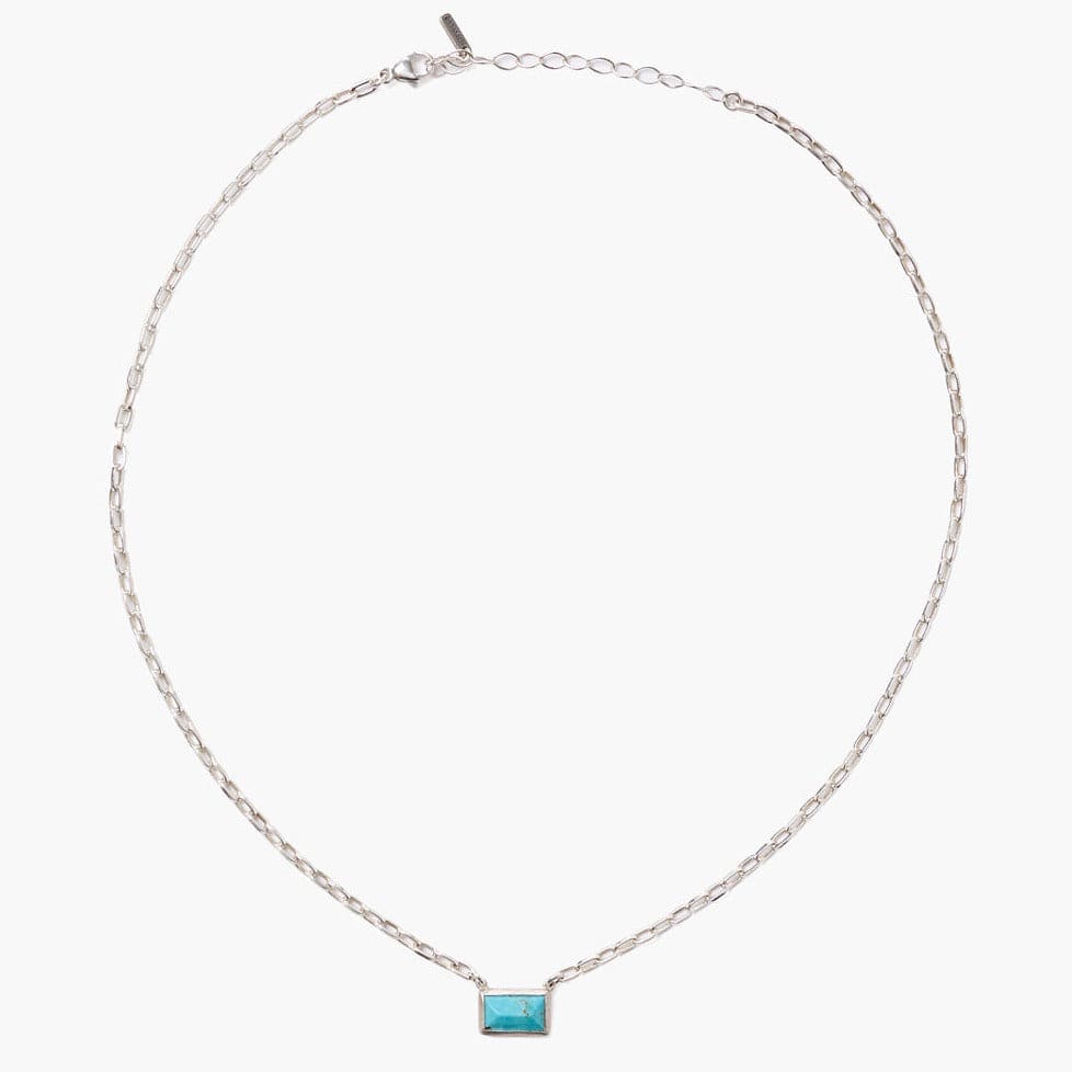 
                      
                        NKL Mexican Turquoise Tab Pendant Necklace
                      
                    