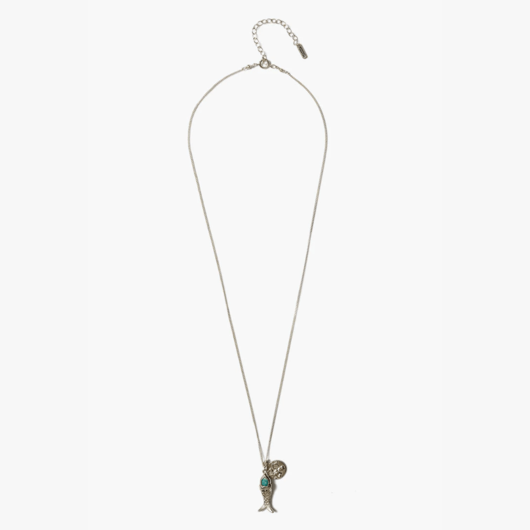 NKL Mini Koi Necklace Turquoise
