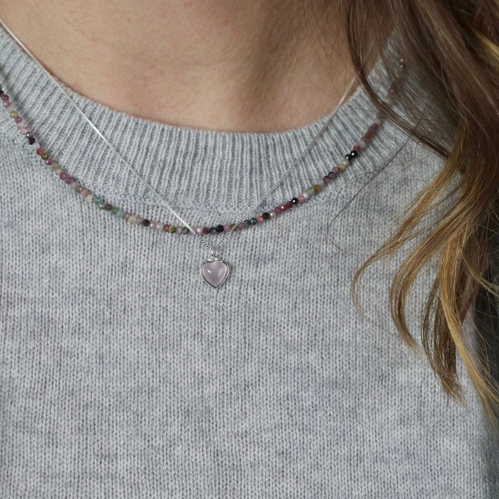 
                  
                    NKL Mixed Tourmaline Simple Stone Necklace
                  
                