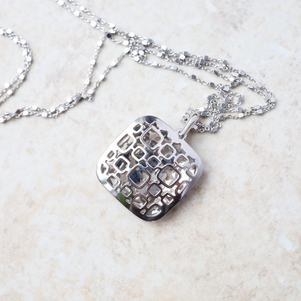 
                  
                    NKL Mosaic Square Necklace
                  
                