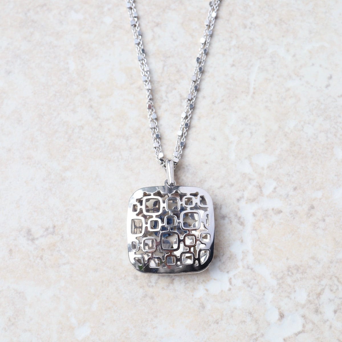 NKL Mosaic Square Necklace