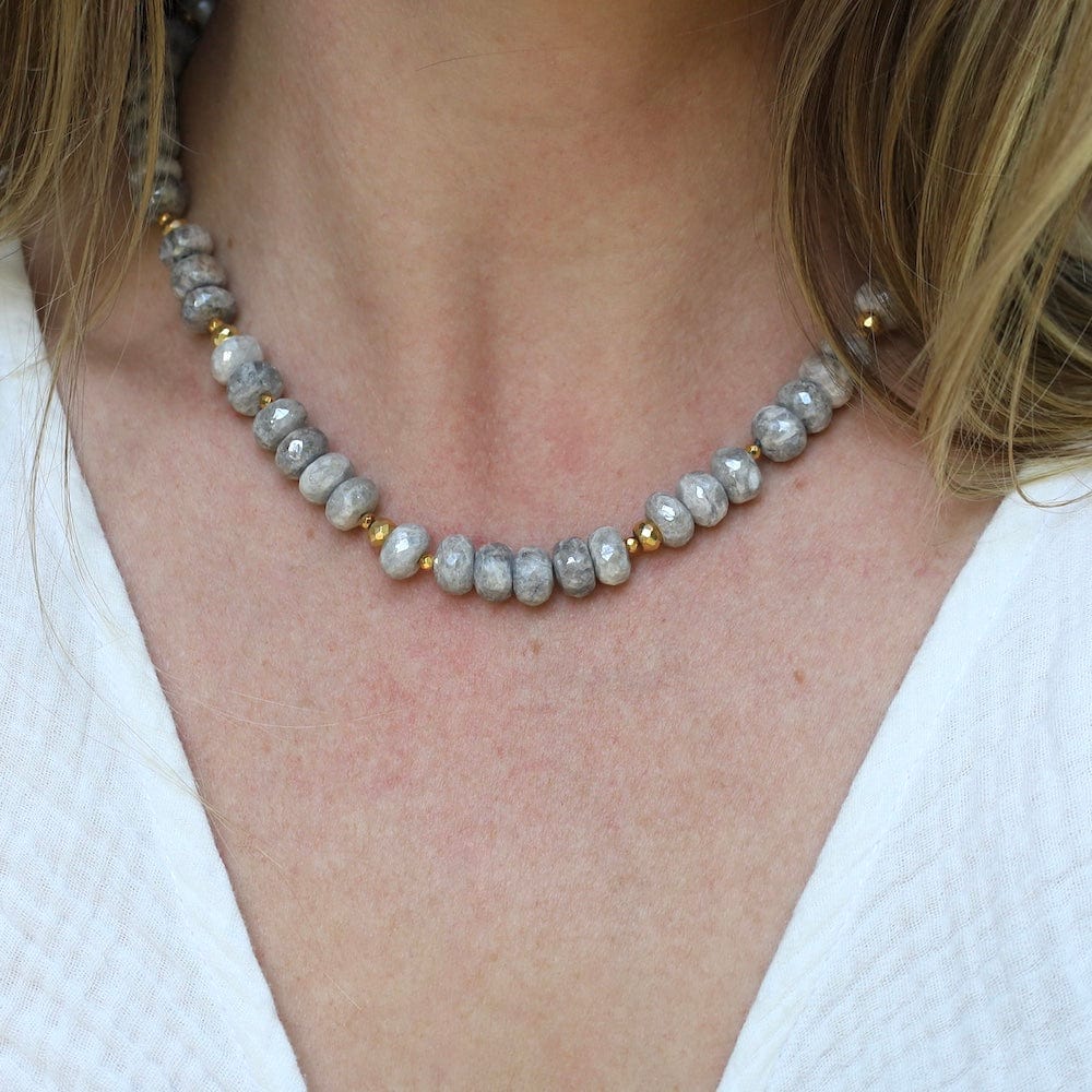 
                      
                        NKL Mystic Grey Agate Necklace
                      
                    