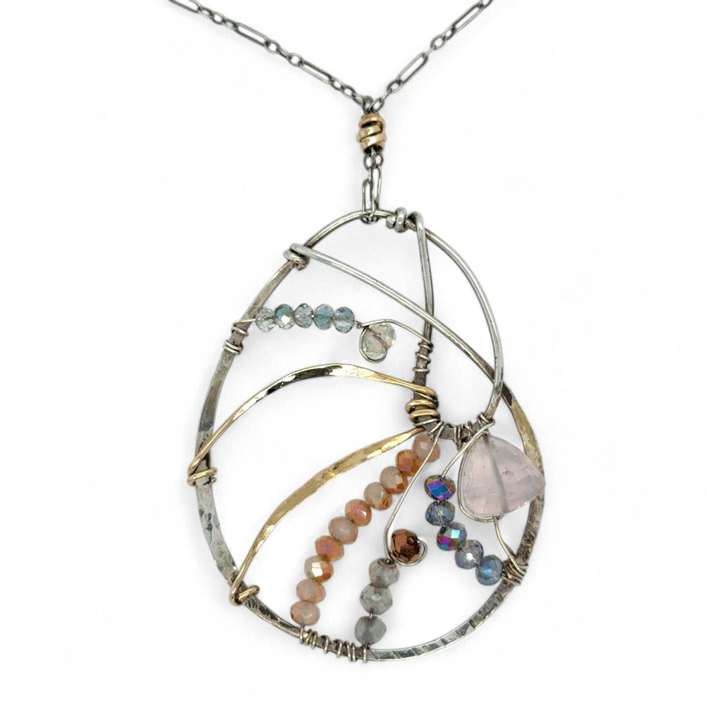 NKL Nautilus Shell Pendant Necklace