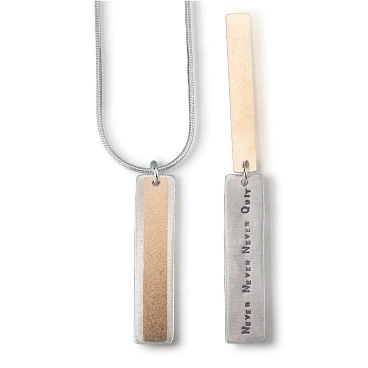 NKL Never Quit Pendant Necklace