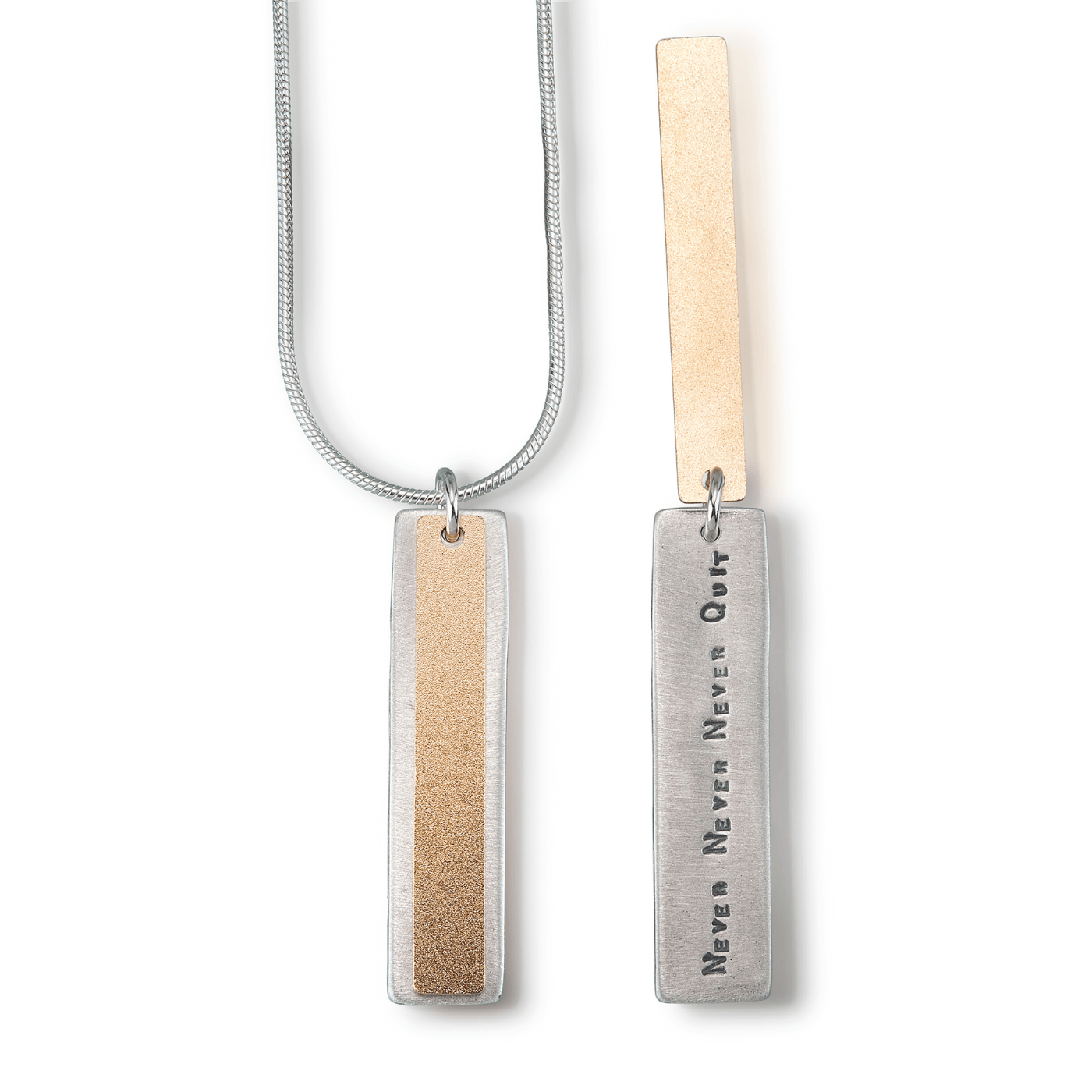 NKL Never Quit Pendant Necklace