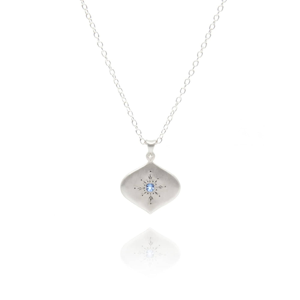 NKL North Star Pendant in Aquamarine