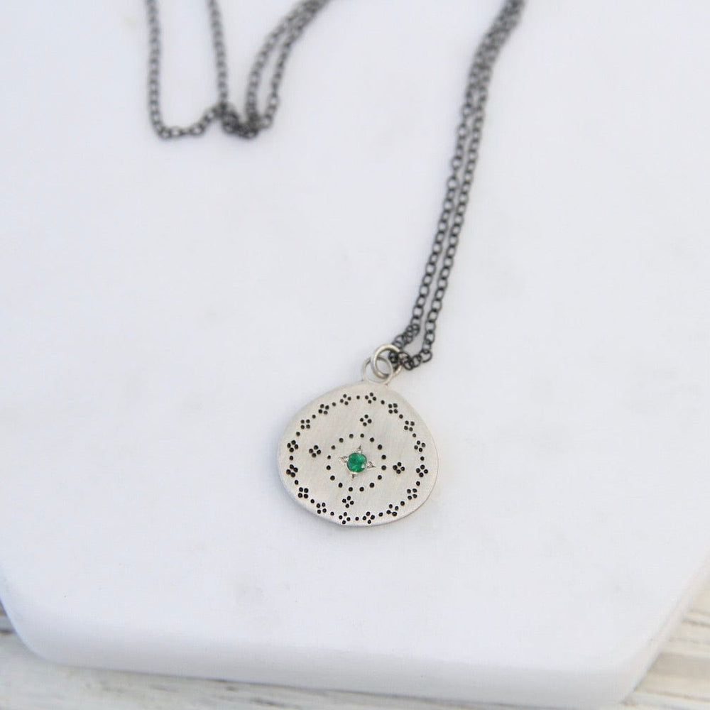 
                  
                    NKL Nostalgia Pendant with Emerald
                  
                