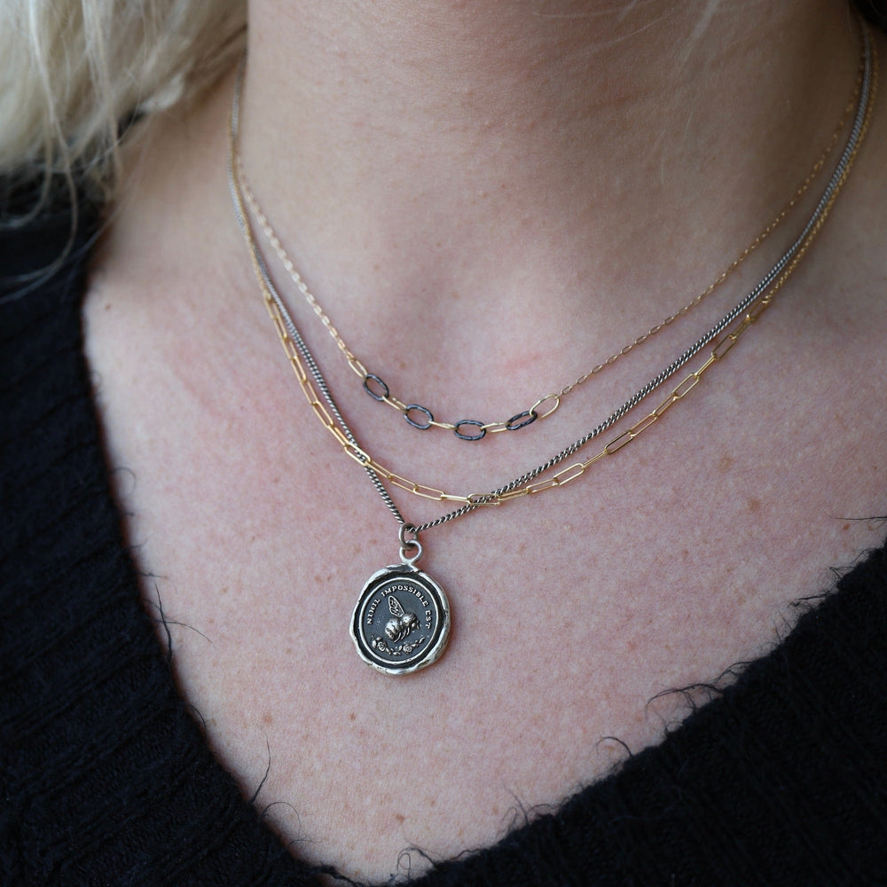 
                  
                    NKL Nothing Is Impossible Talisman Necklace
                  
                