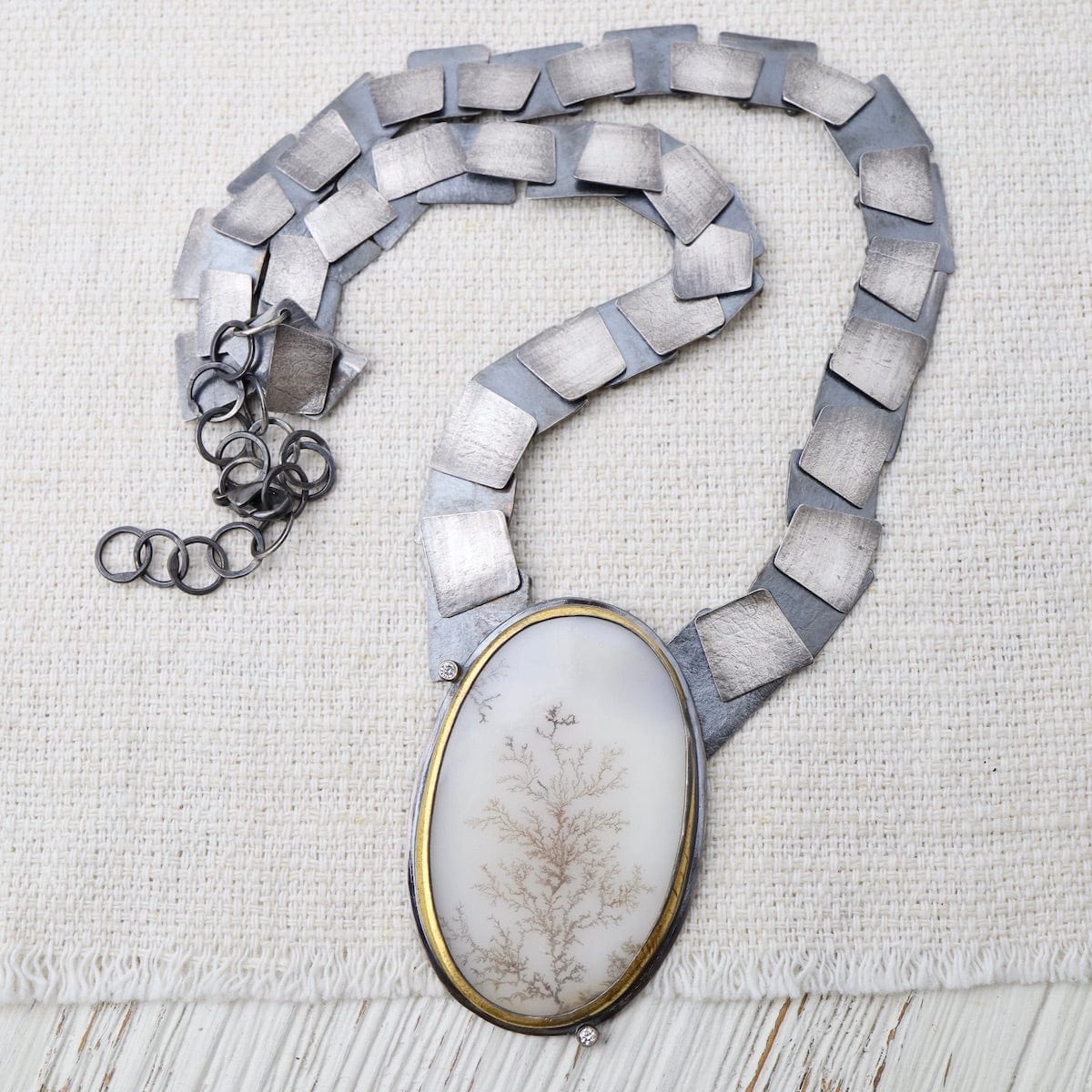NKL One of a Kind Dendrite Queen Necklace