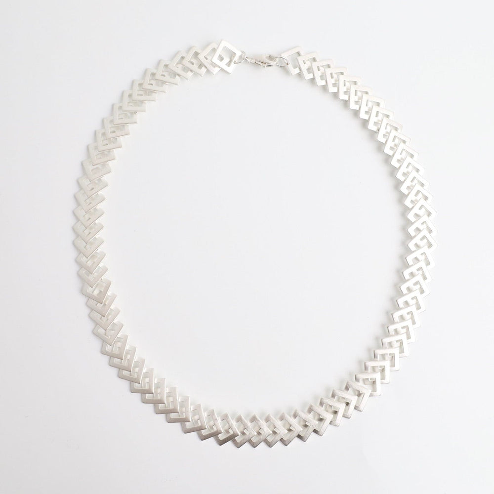 NKL Open Diamond Link Necklace