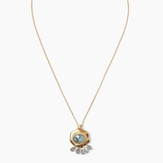 NKL Ostra Necklace Emerald Mix