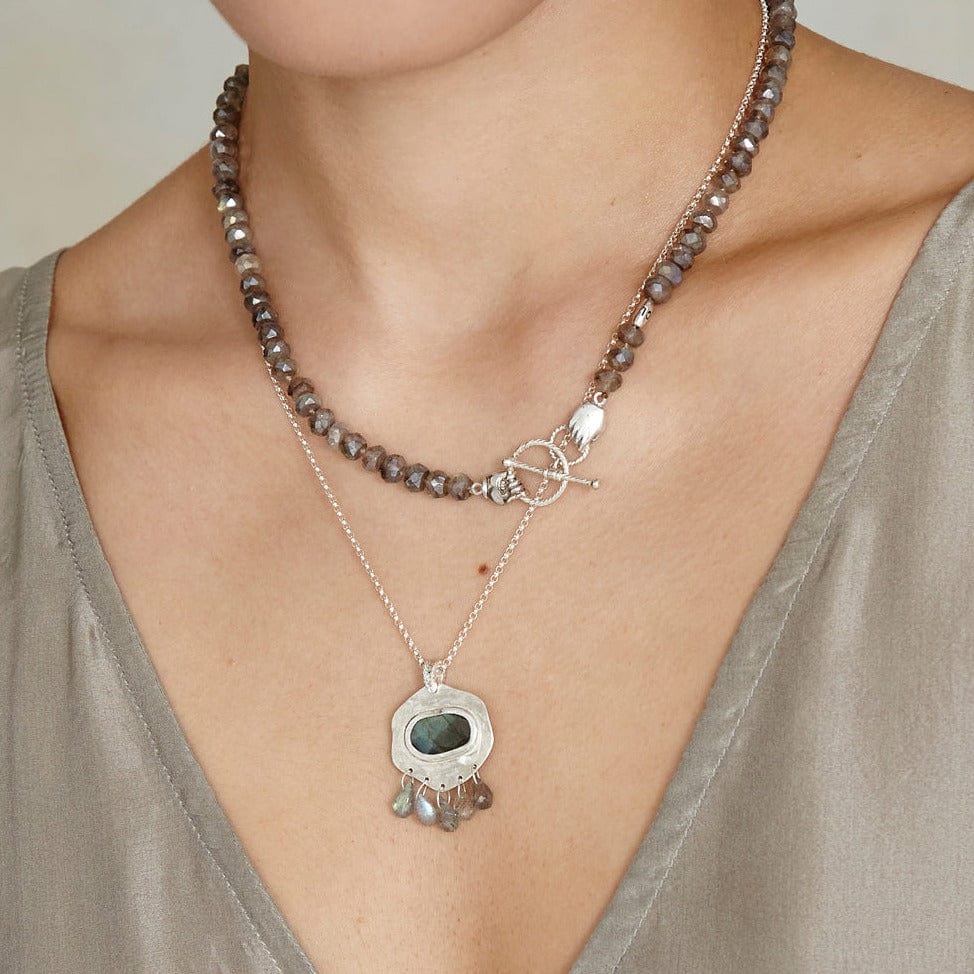 NKL Ostra Necklace Labradorite