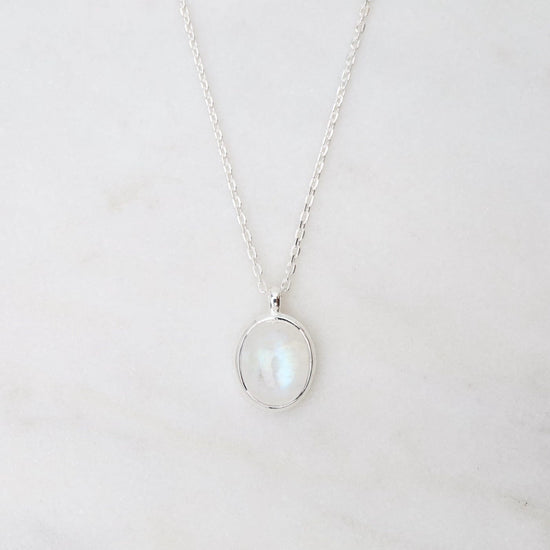 CUOKA MIRACLE Rainbow Moonstone Necklaces 925 Sterling Silver Necklace  Feather Moonstone Pendant Jewelry Birthday Mother's Day Gift for Mom  Daughter Wife Friends Female Girlfriend - Walmart.com
