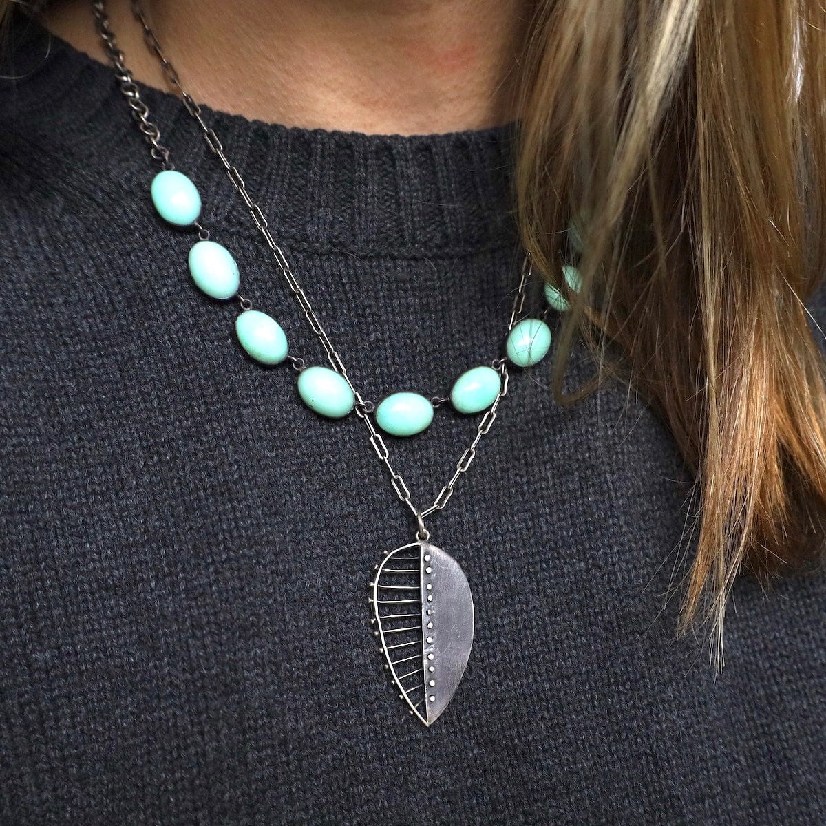 Long River Rock Necklace