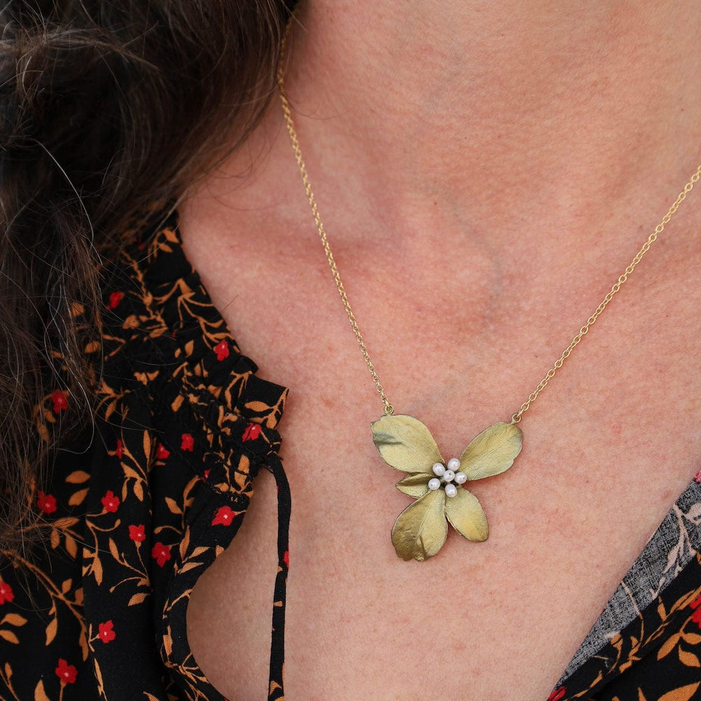 NKL Pachysandra Pendant Necklace