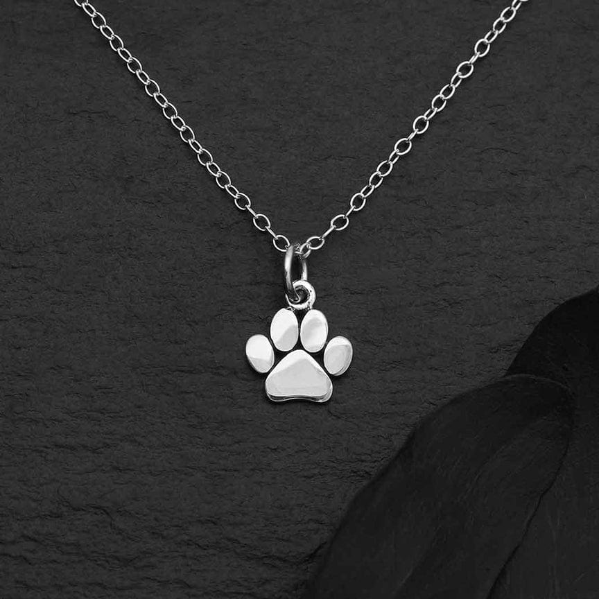 NKL Paw Print Pendant Necklace