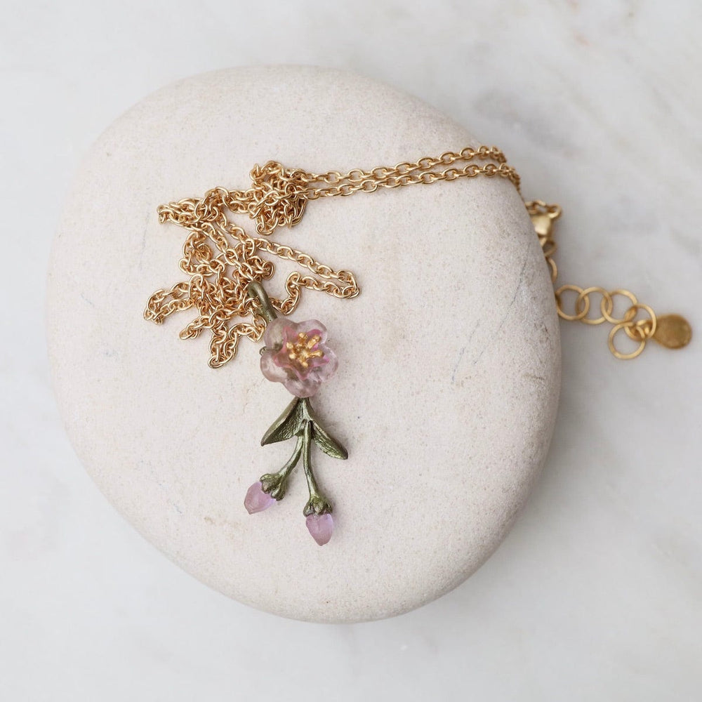 
                  
                    NKL Peach Blossom Dainty Pendant Necklace
                  
                