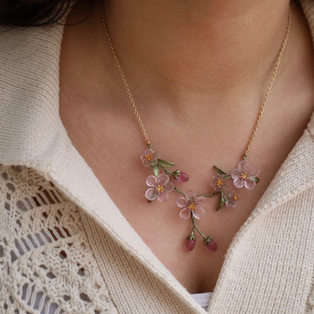 
                  
                    NKL Peach Blossom Statement Necklace
                  
                