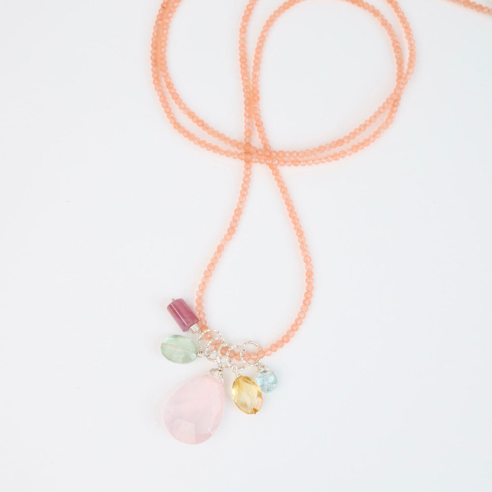 
                      
                        NKL Peach Chalcedony Necklace
                      
                    