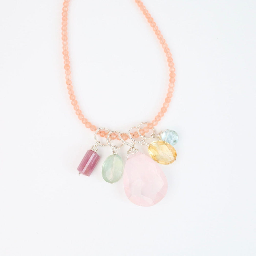 
                      
                        NKL Peach Chalcedony Necklace
                      
                    