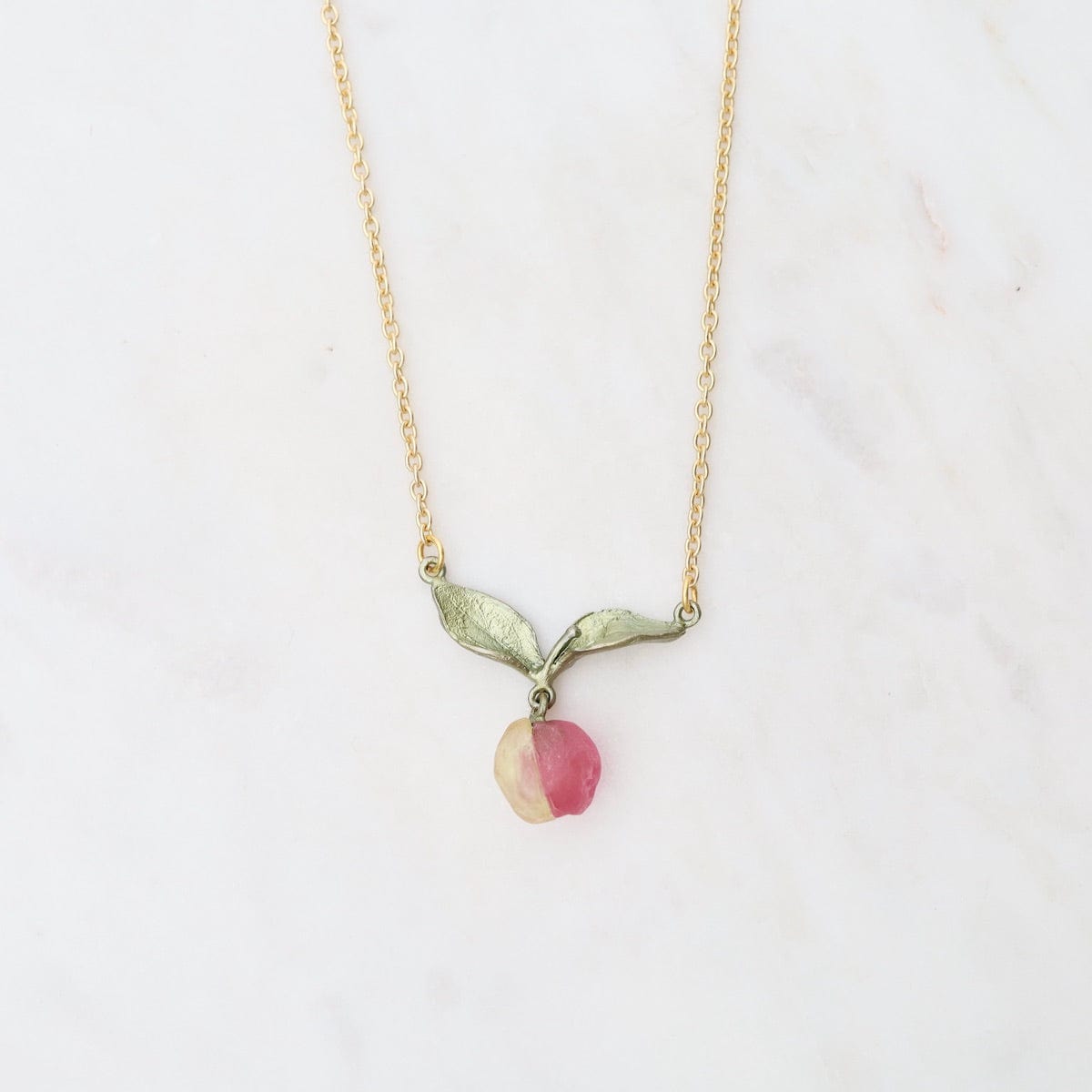 NKL Peach Tree Dainty Necklace