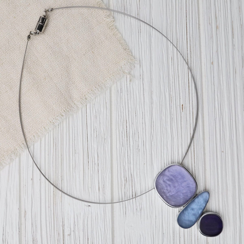 
                  
                    NKL Periwinkle 3 Piece Drop Pendant Necklace
                  
                