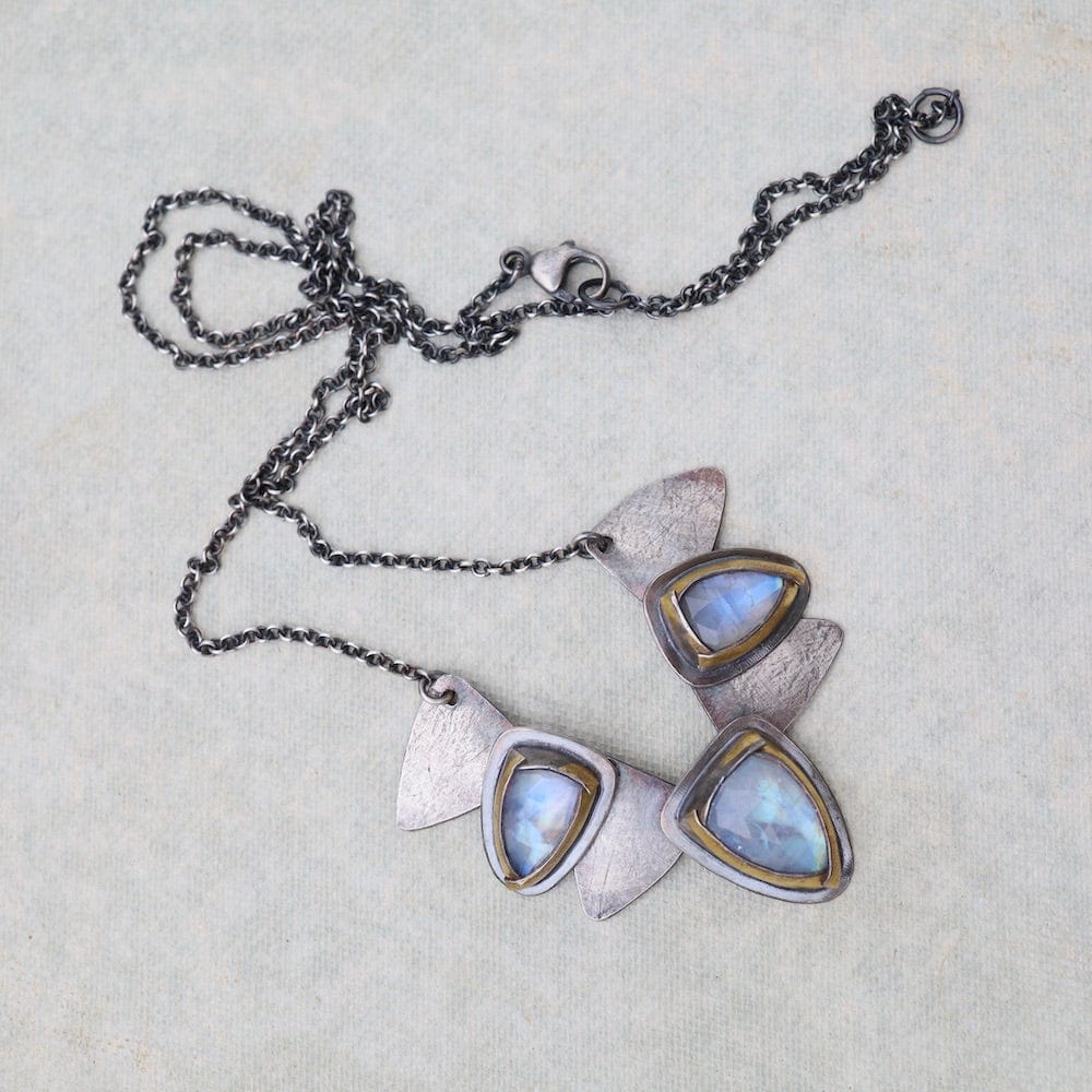 
                      
                        NKL Petal Pivot Necklace with Moonstone
                      
                    