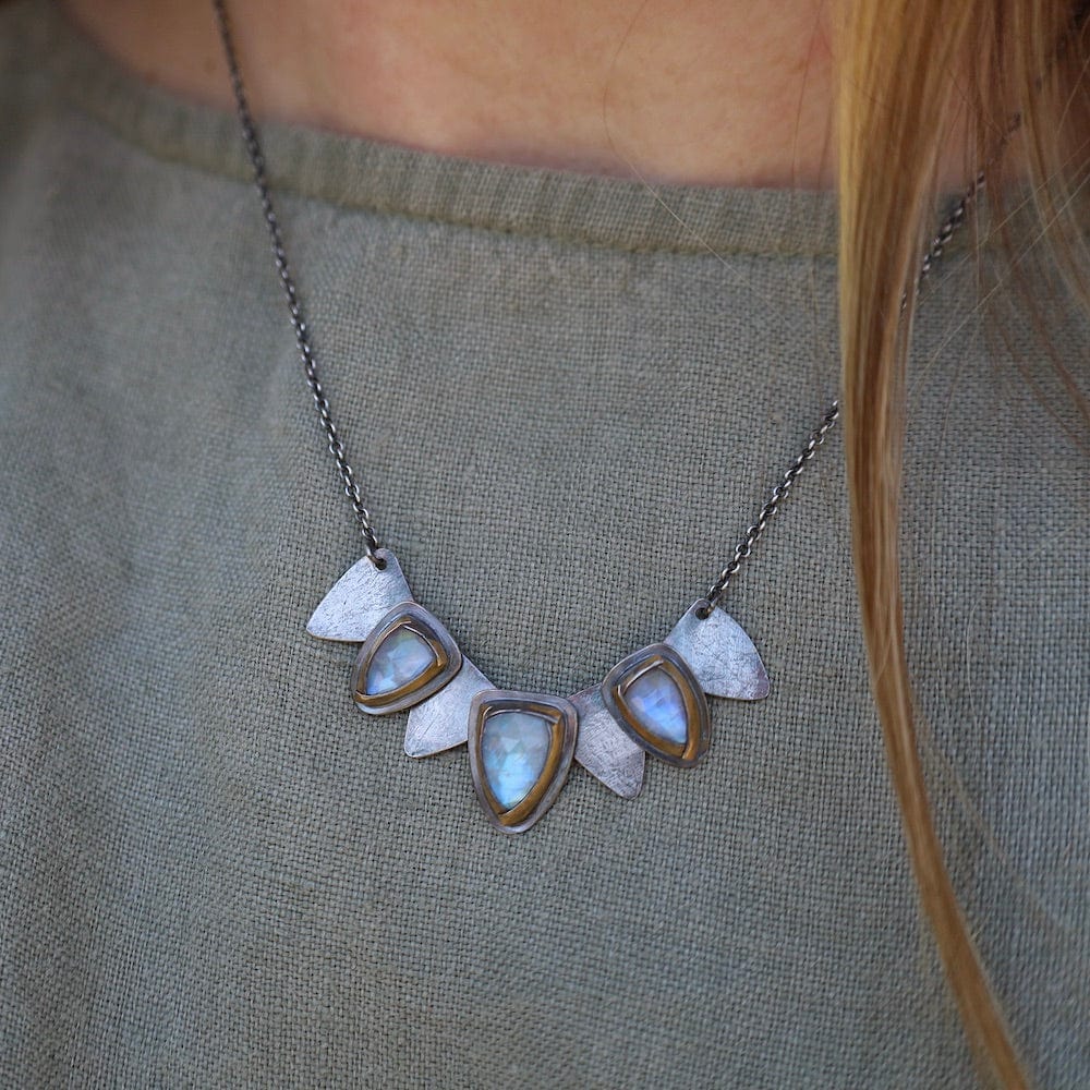 
                      
                        NKL Petal Pivot Necklace with Moonstone
                      
                    