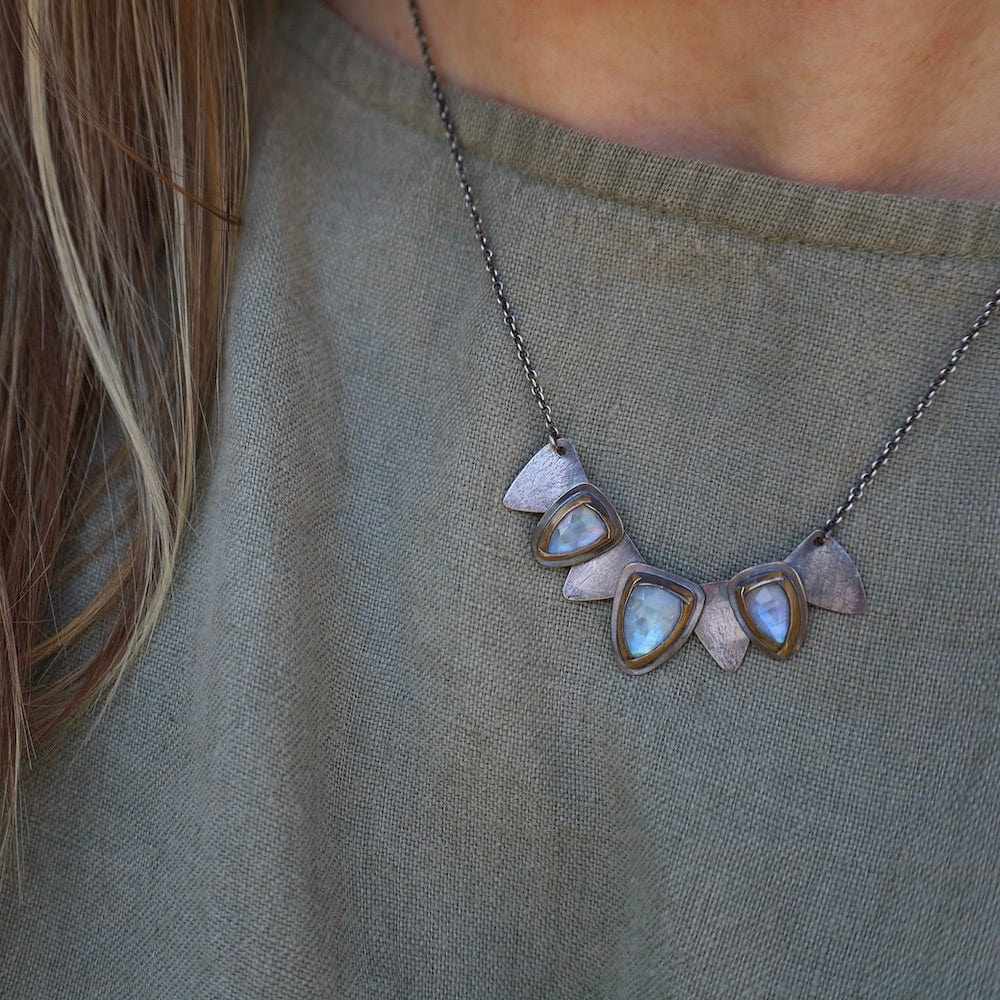 
                      
                        NKL Petal Pivot Necklace with Moonstone
                      
                    