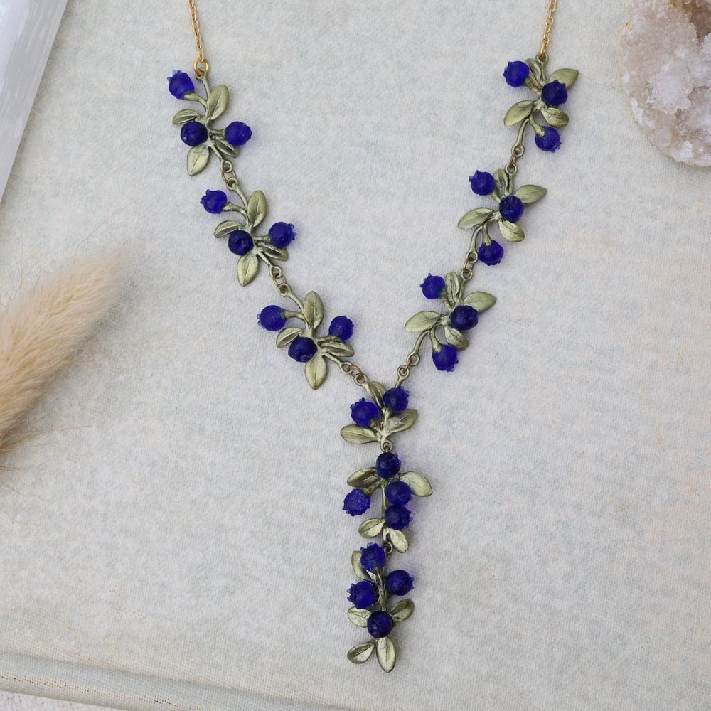 NKL Petite Blueberry Dangle Necklace