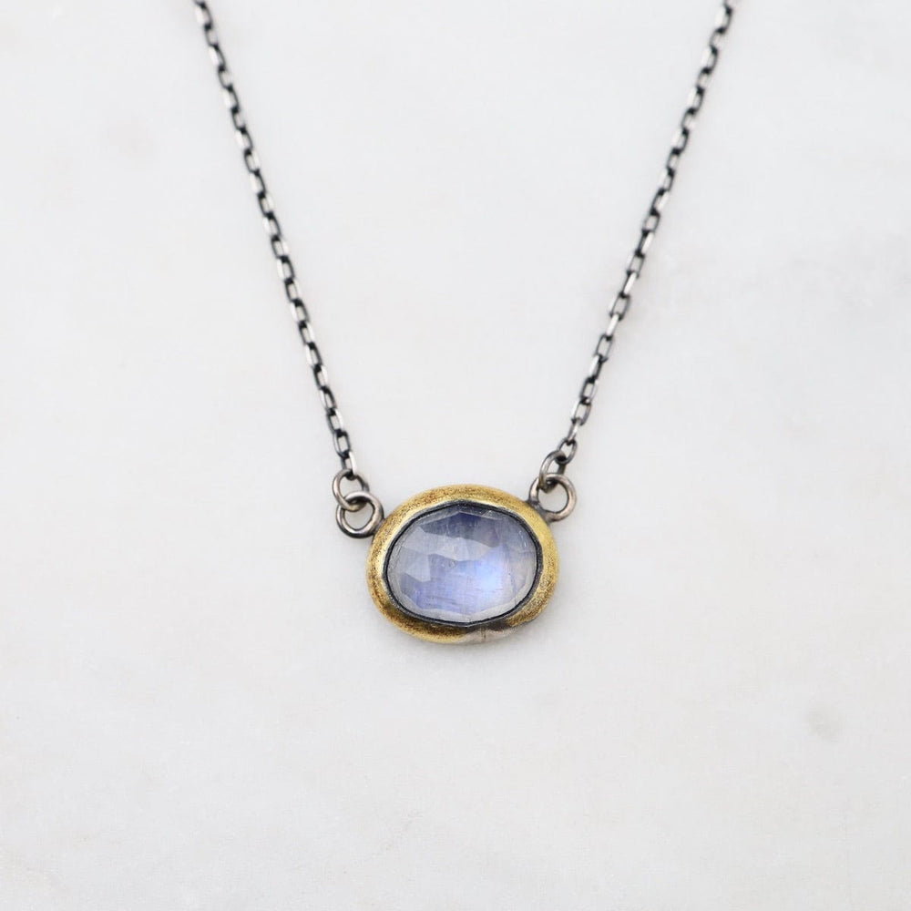 
                      
                        NKL Petite Crescent Rim Necklace with Moonstone
                      
                    