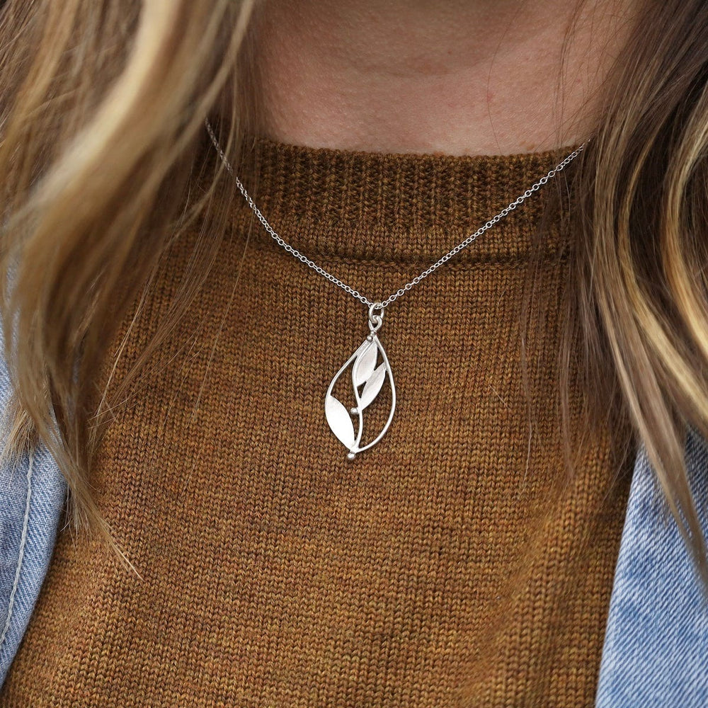 NKL Petite Floral Teardrop Necklace