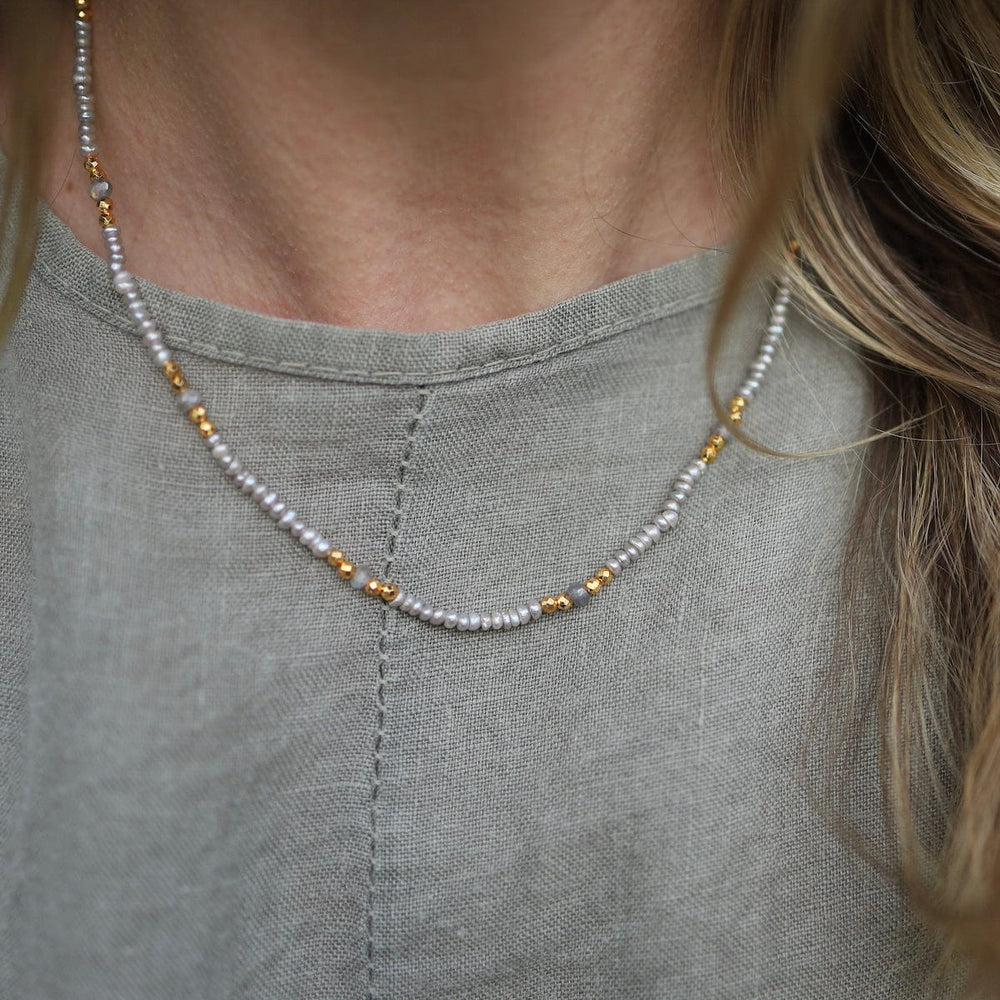 
                      
                        NKL Petite Grey Pearl Necklace
                      
                    