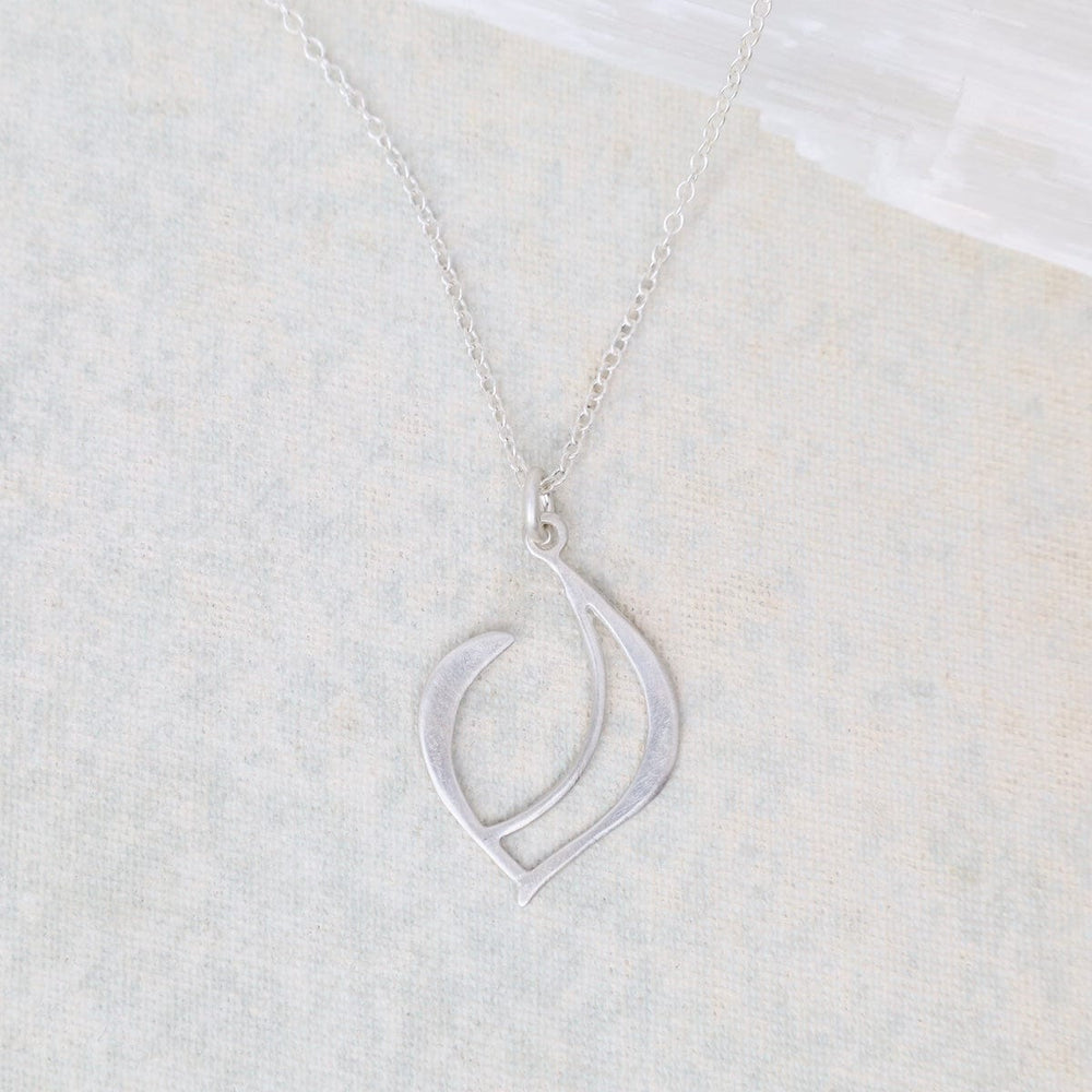 NKL Petite Teardrop Crescent Necklace