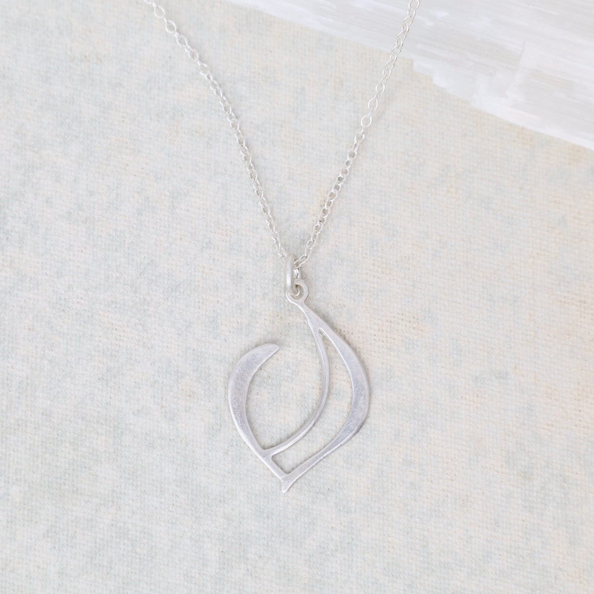 NKL Petite Teardrop Crescent Necklace