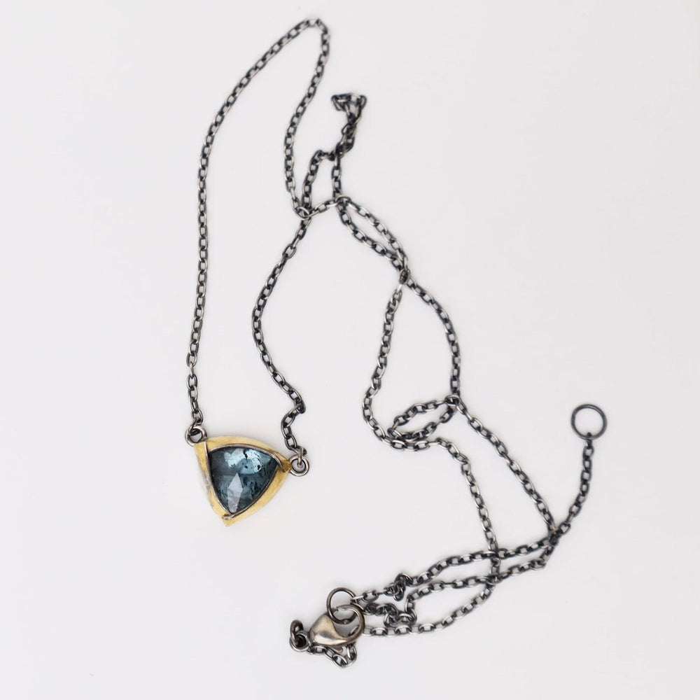 
                  
                    NKL Petite Tri Fold Necklace with Teal Kyanite
                  
                