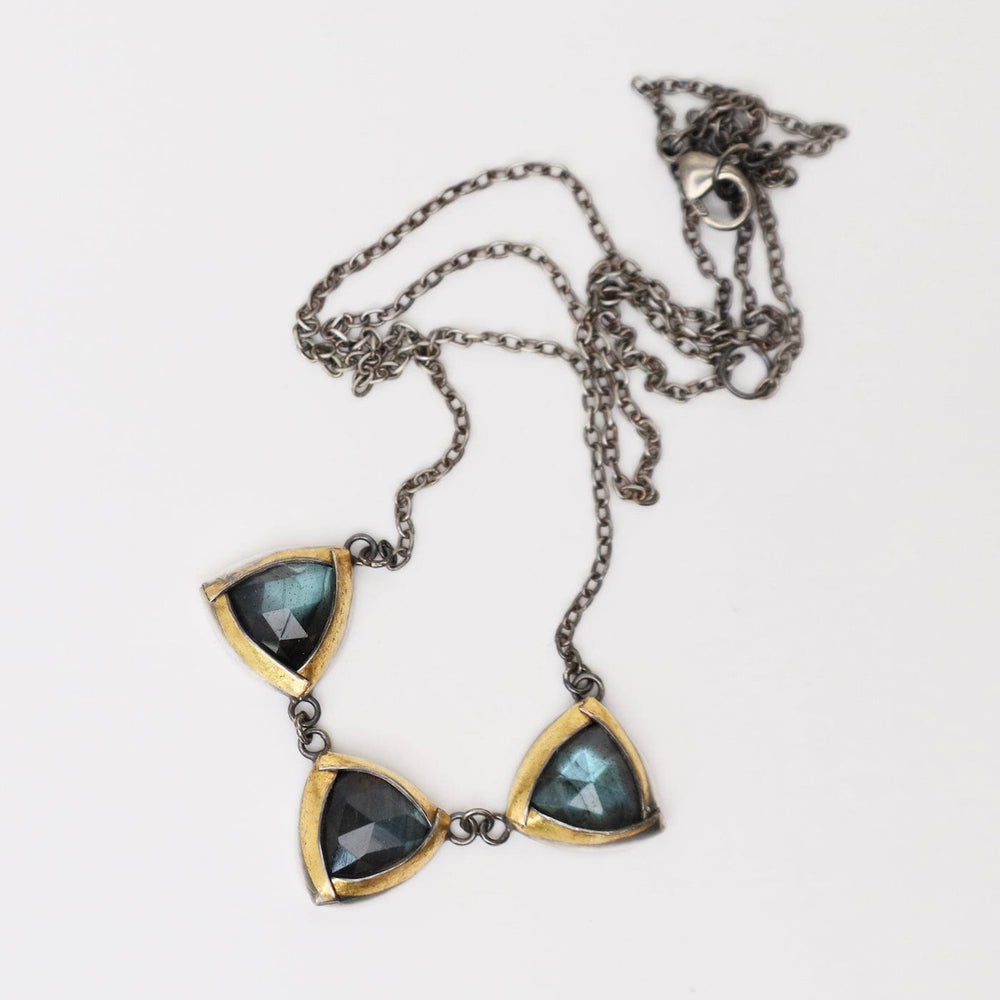 
                  
                    NKL Petite Triple Fold Necklace with Labradorite
                  
                