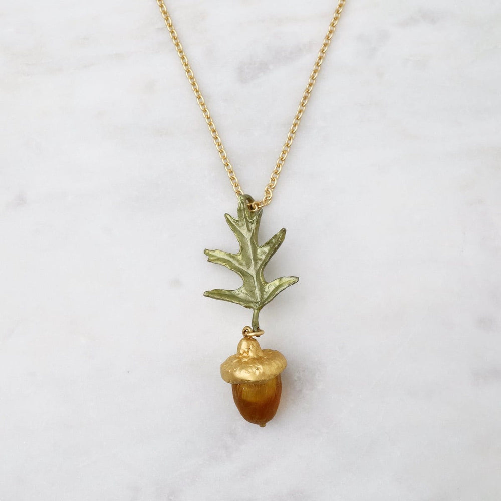 NKL Pin Oak Dainty Pendant