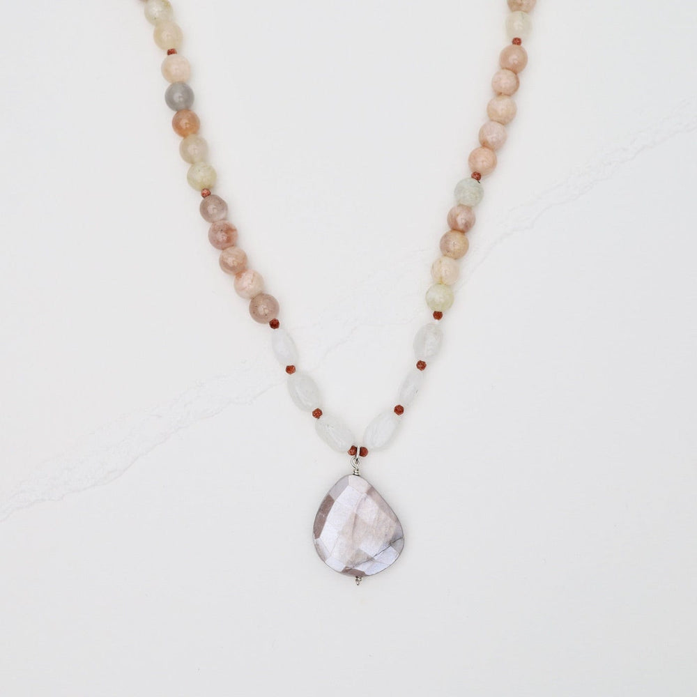 
                      
                        NKL Pink Agate Necklace
                      
                    