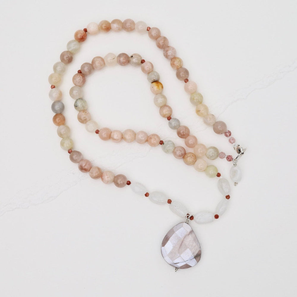 
                      
                        NKL Pink Agate Necklace
                      
                    