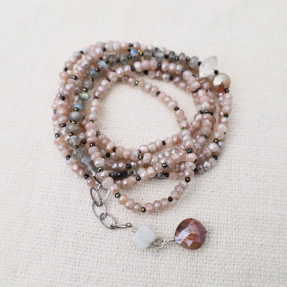 
                  
                    NKL Pink Moonstone Necklace
                  
                