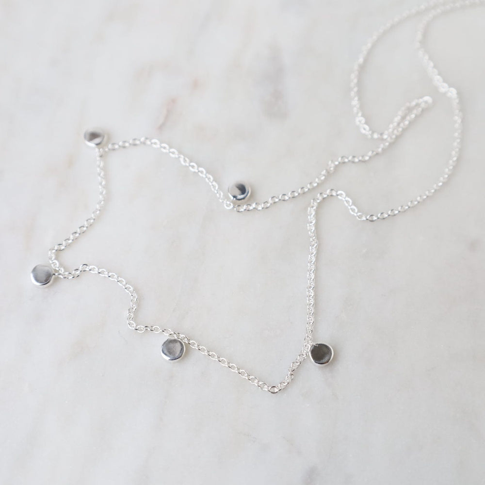 
                      
                        NKL Polished Sterling Silver Confetti Necklace
                      
                    