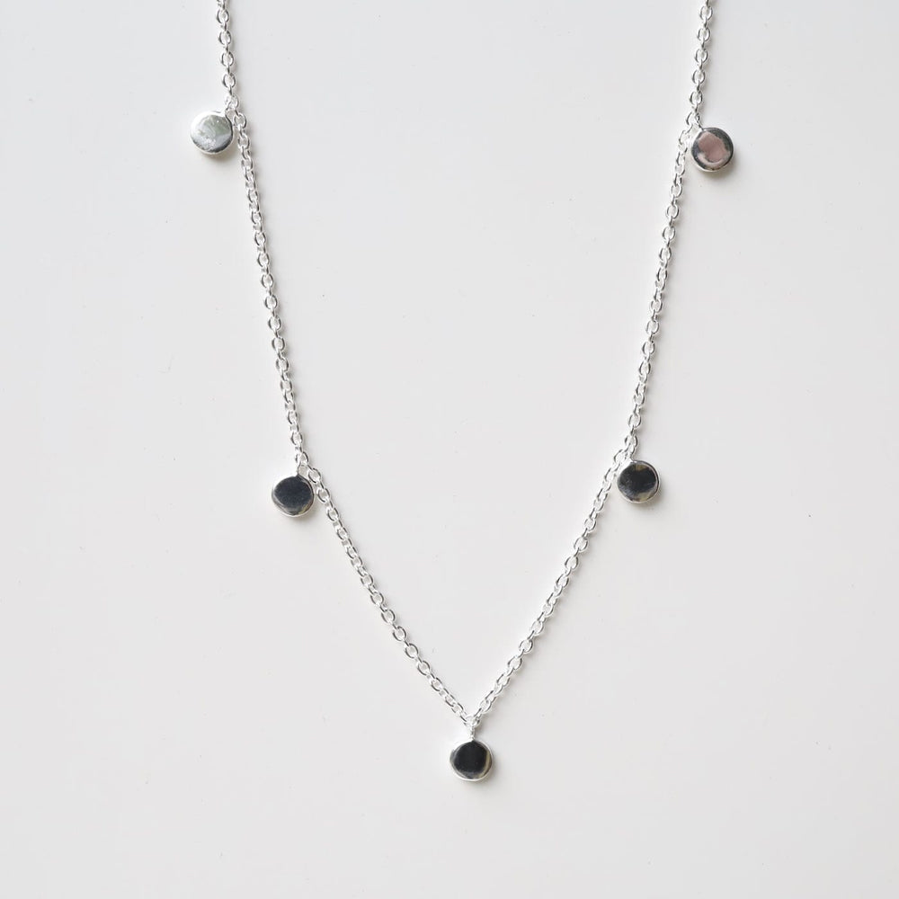 
                      
                        NKL Polished Sterling Silver Confetti Necklace
                      
                    