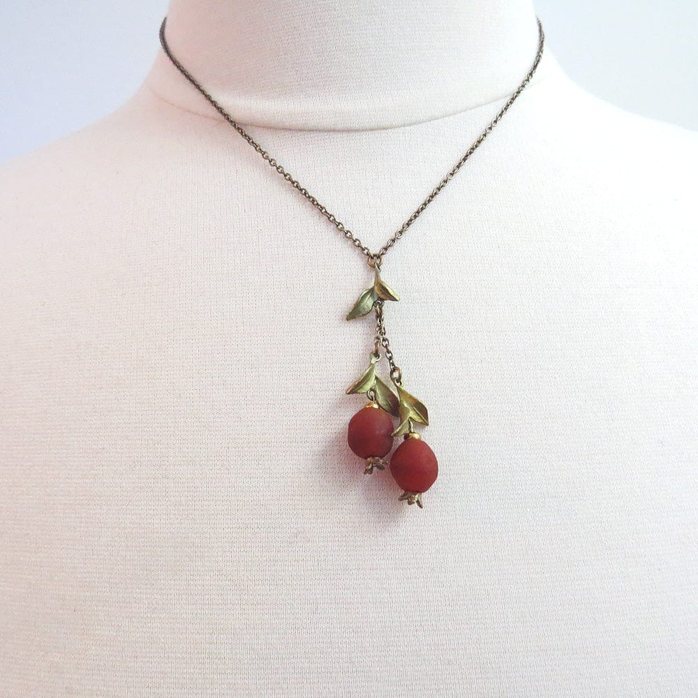 
                      
                        NKL Pomegranate Drop Pendant Necklace
                      
                    