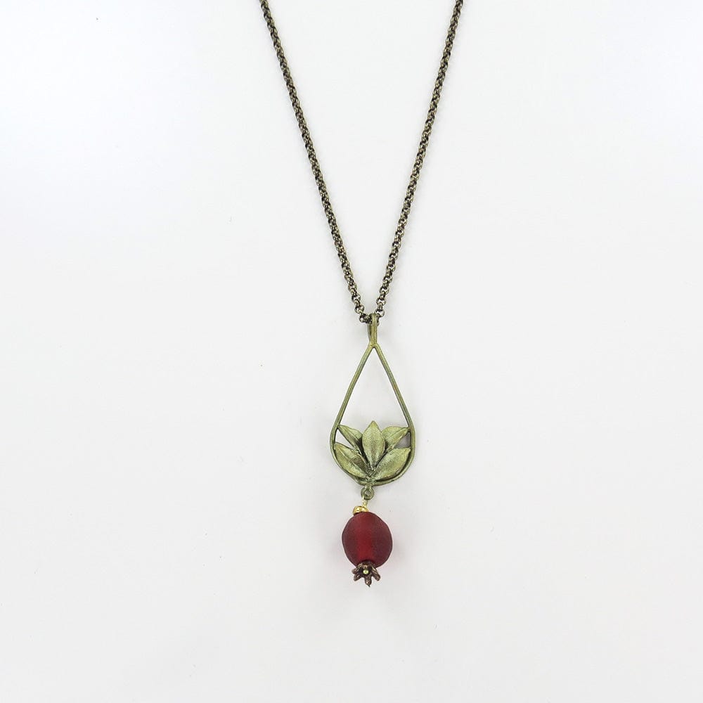 NKL Pomegranate Teardrop Necklace