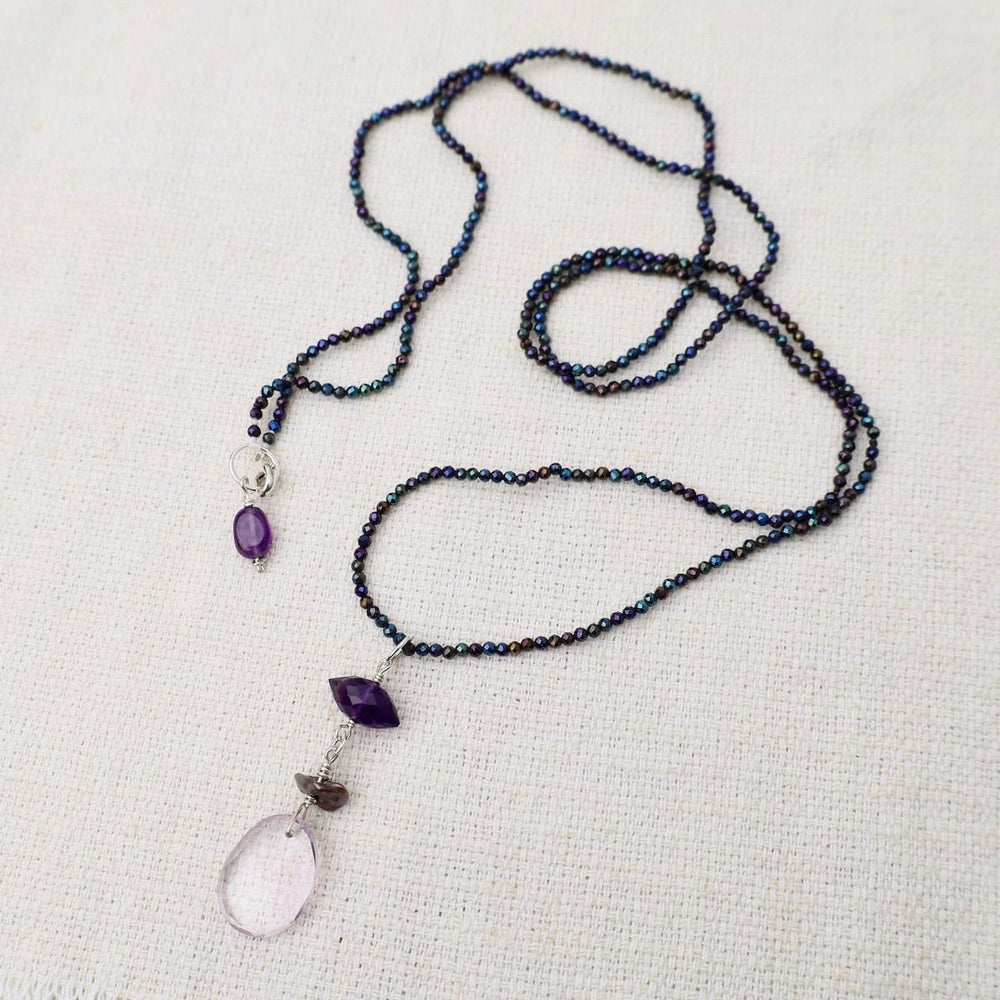 
                      
                        NKL Pyrite with Amethyst Necklace
                      
                    