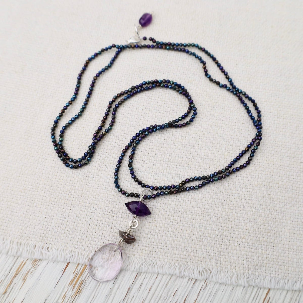 
                      
                        NKL Pyrite with Amethyst Necklace
                      
                    